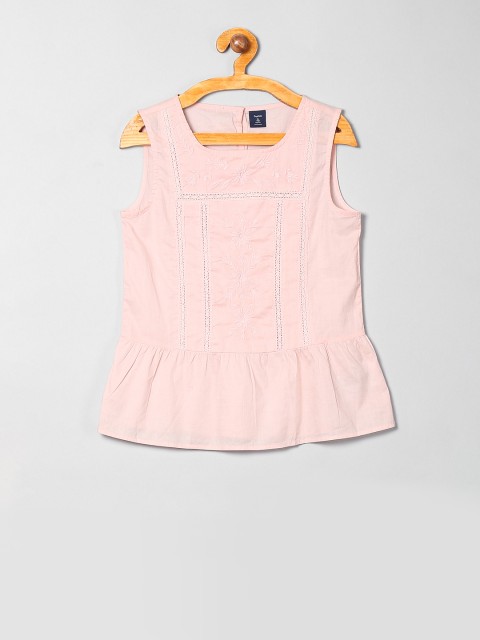 

GAP Girls Pink Solid Top