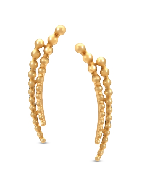 

Mia by Tanishq 14-Karat Yellow Gold Ear Climbers