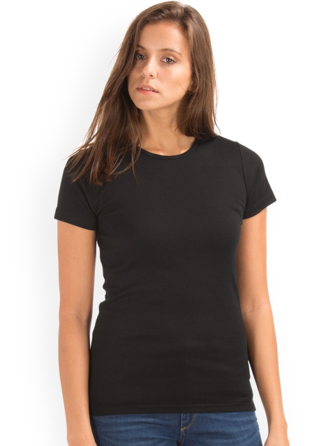 

GAP Black Women Modern Crew Tee