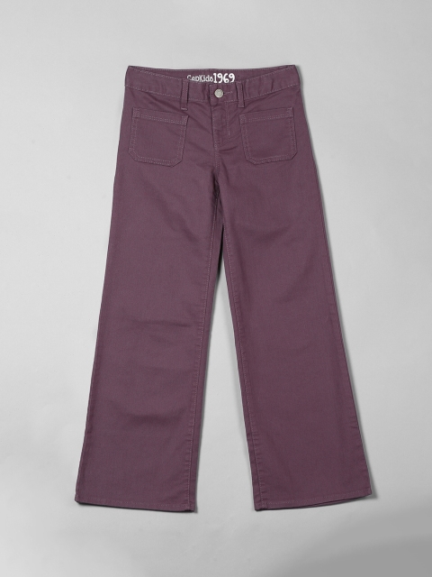

GAP Girls Mauve Regular Fit Mid-Rise Clean Look Stretchable Jeans