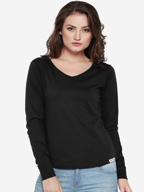 

The Dry State Women Black Solid Top