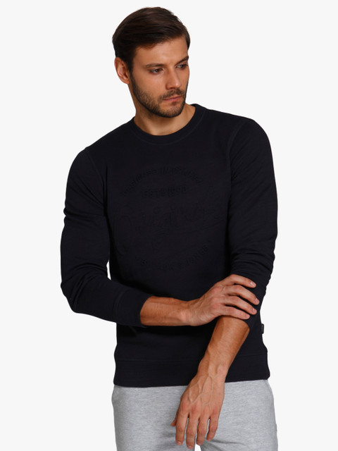 

Blue Solid Sweatshirt