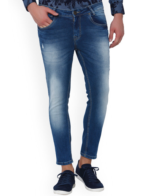 

Mufti Men Blue Slim Fit Mid-Rise Clean Look Stretchable Jeans