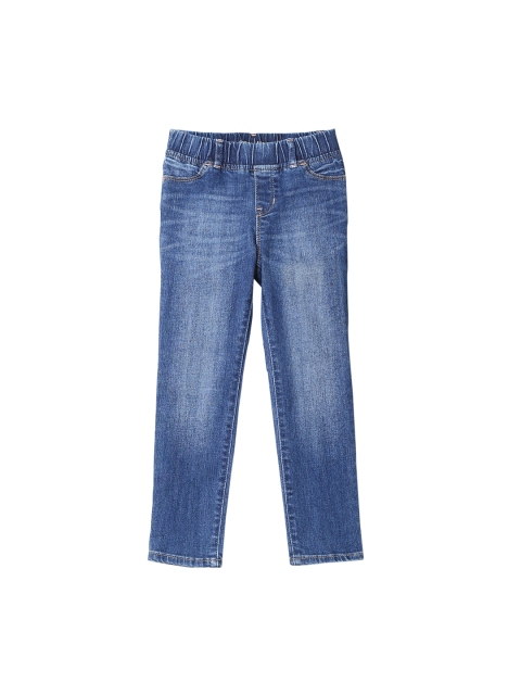 

GAP Girls Blue Regular Fit Mid-Rise Clean Look Stretchable Jeggings