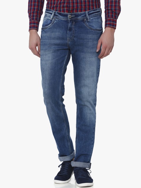 

Mufti Men Blue Slim Fit Mid-Rise Clean Look Stretchable Jeans
