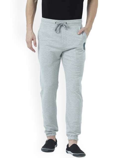 

Marvel by Wear Your Mind Men Grey Melange Solid Straight-Fit Joggers