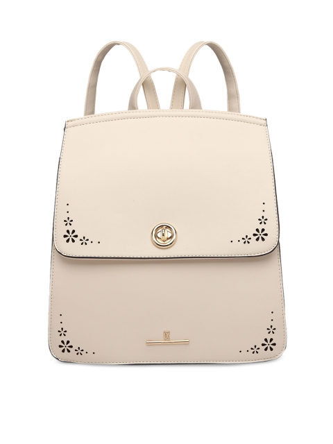 

Diana Korr Women Beige Solid Backpack
