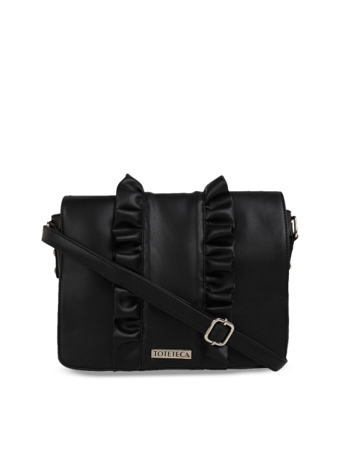 

Toteteca Black Solid Sling Bag