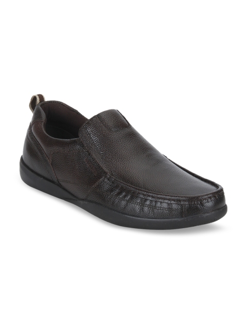 

Red Tape Men Coffee Brown Leather Formal Loafers