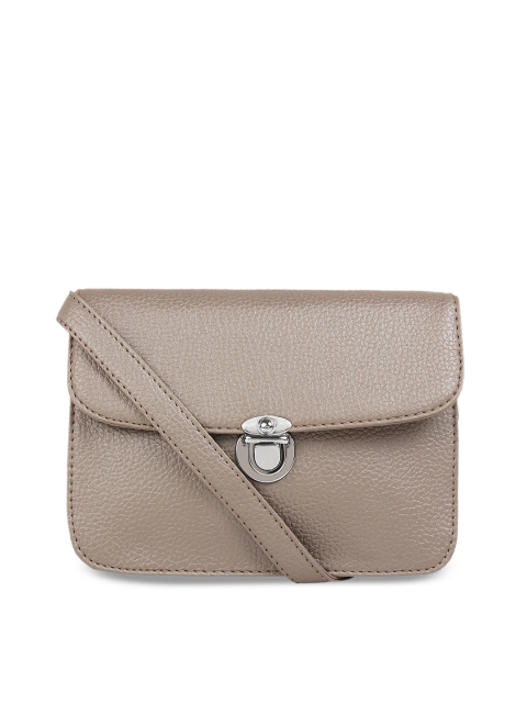 

Toteteca Bronze-Toned Solid Sling Bag