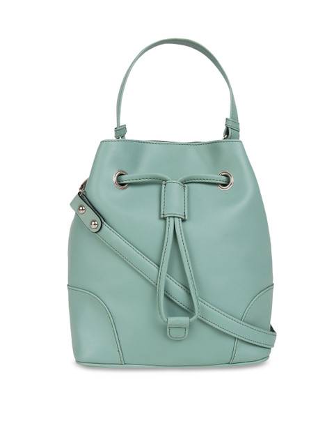 

Toteteca Sea Green Solid Handheld Bag
