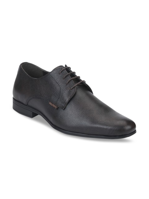 

Red Tape Men Coffee Brown Leather Formal Derbys