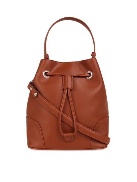 

Toteteca Tan Brown Solid Handheld Bag
