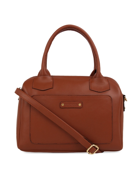 

Toteteca Tan Brown Solid Handheld Bag
