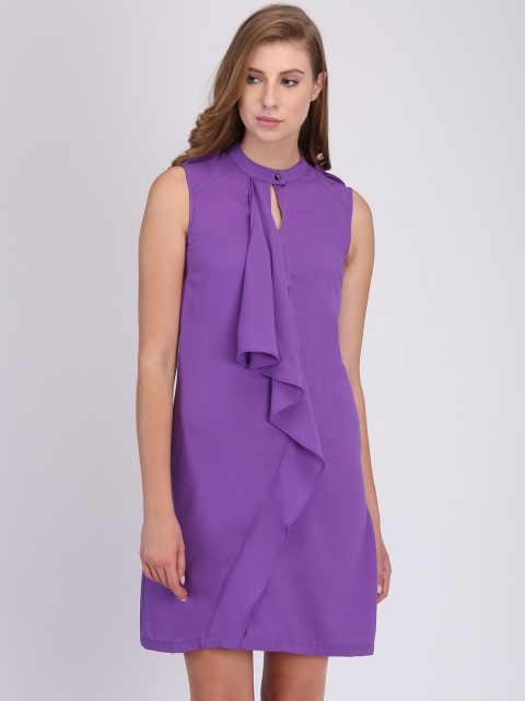 

Heather Hues Purple Solid Tunic