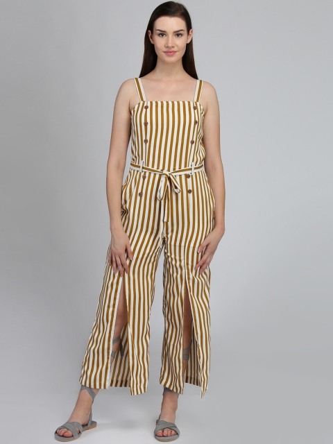 

DODO & MOA Multicoloured Striped Playsuit, Multi