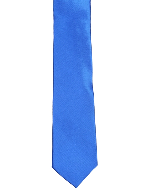 

Peter England Blue Solid Broad Tie