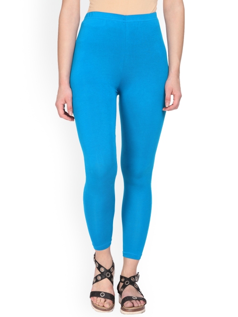 

Alena Women Blue Skinny-Fit Ankle-Length Leggings