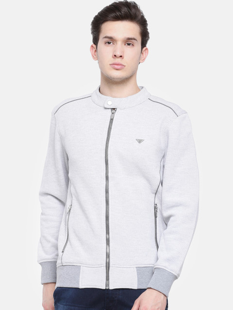 

t-base Men Grey Solid Sweatshirt