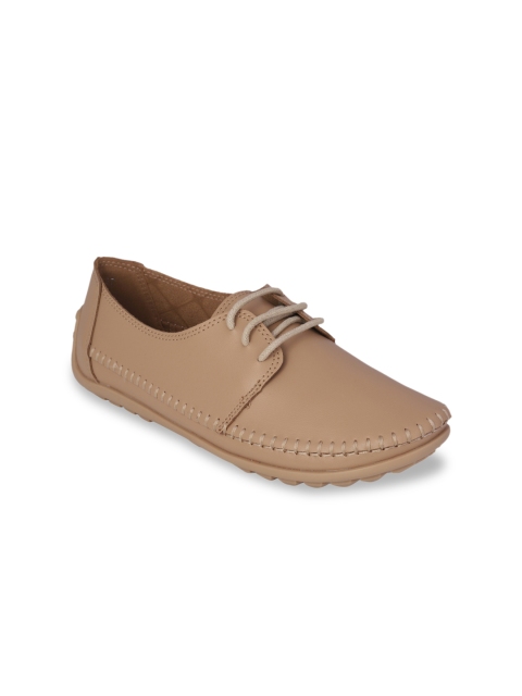 

pelle albero Women Beige Derbys