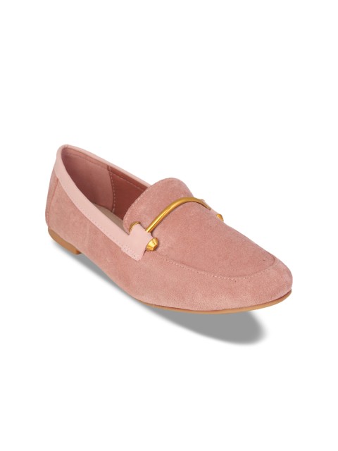 

pelle albero Women Pink Slip-On Sneakers