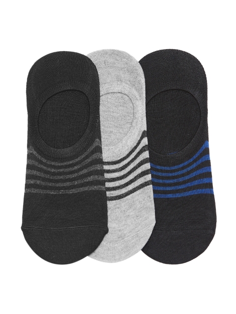 

Camey Men Multicoloured Pack of 3 Shoe Liners, Multi