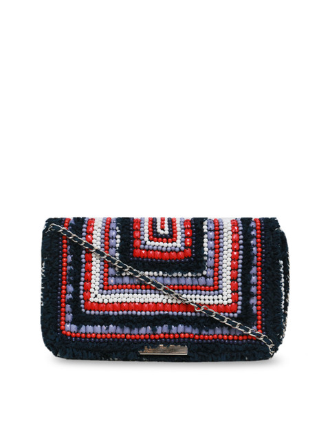 

Diwaah Women Multicoloured Embellished Clutch, Multi