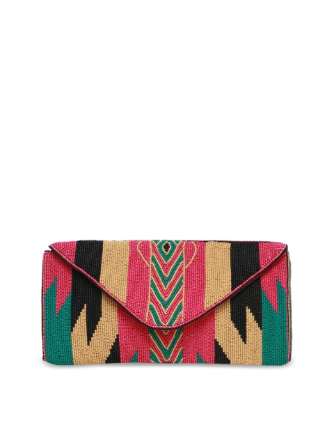 

Diwaah Multicoloured Embellished Clutch, Multi