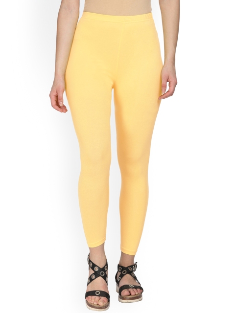 

Alena Women Yellow Skinny-Fit Ankle-Length Leggings