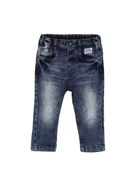 

MINI KLUB Boys Blue Regular Fit Mid-Rise Clean Look Stretchable Jeans