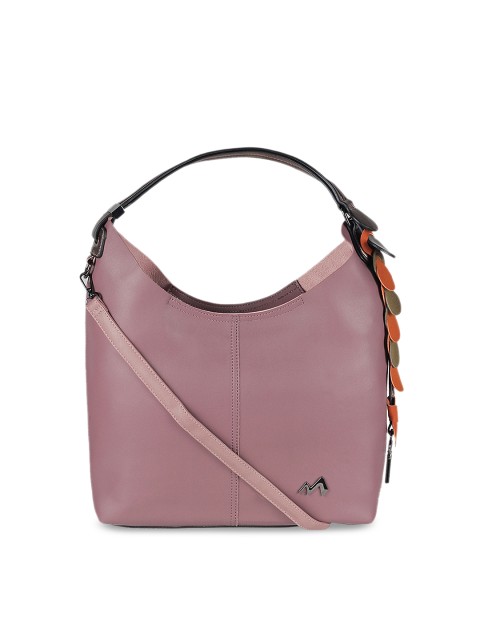 

Metro Purple Solid Hobo Bag