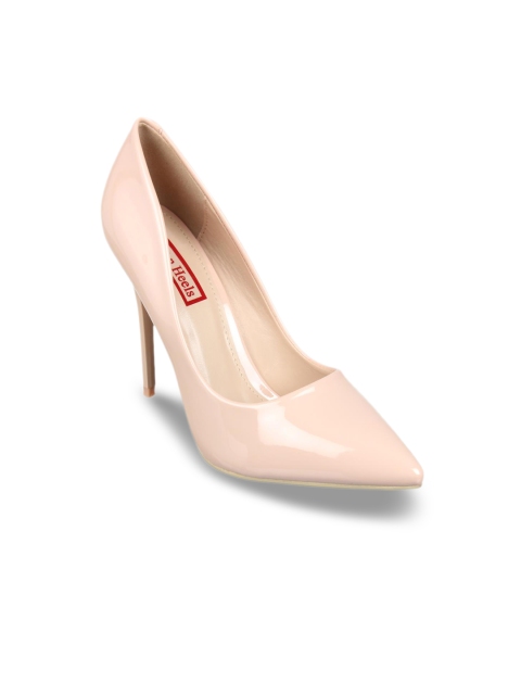 

Flat n Heels Women Beige Solid Pumps
