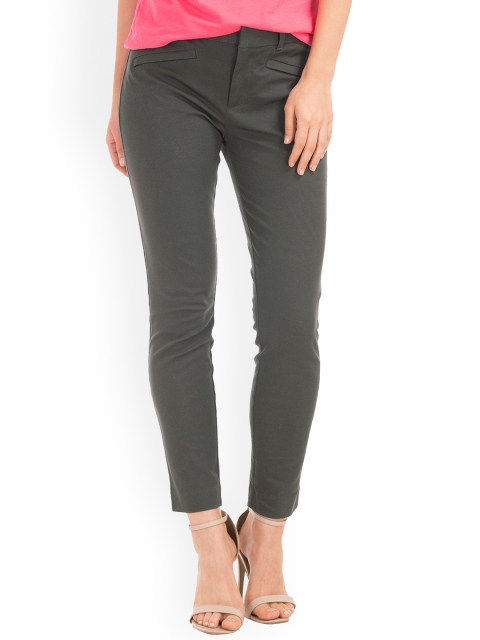 

GAP Women Grey Bi-Stretch Skinny Ankle Pants