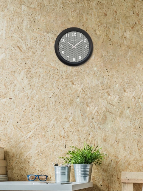 

RANDOM Grey Round Printed Analogue Wall Clock