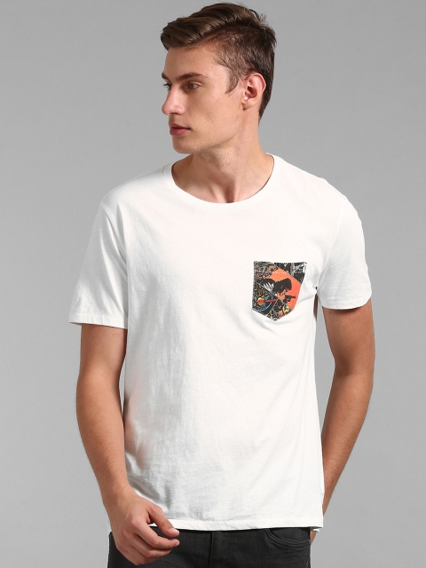 

GAP Men White Star Wars Graphic Pocket T-Shirt