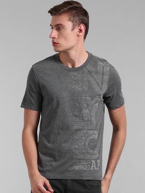 

GAP Men Grey NYC Print T-shirt