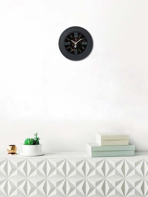 

RANDOM Black Round Printed 25.4 cm Analogue Wall Clock