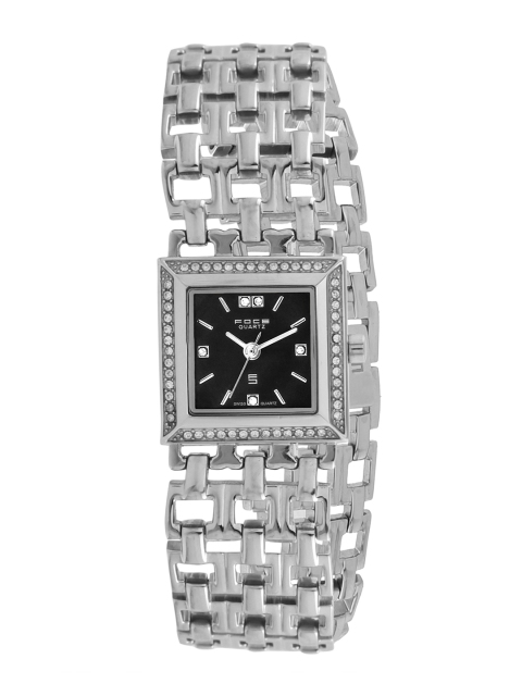 

FOCE Women Black Analogue Watch F350LSM