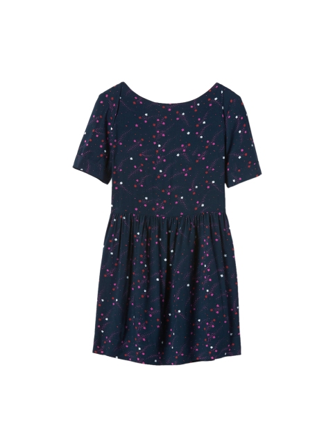 

GAP Girls Blue Starry Boat Neck Dress