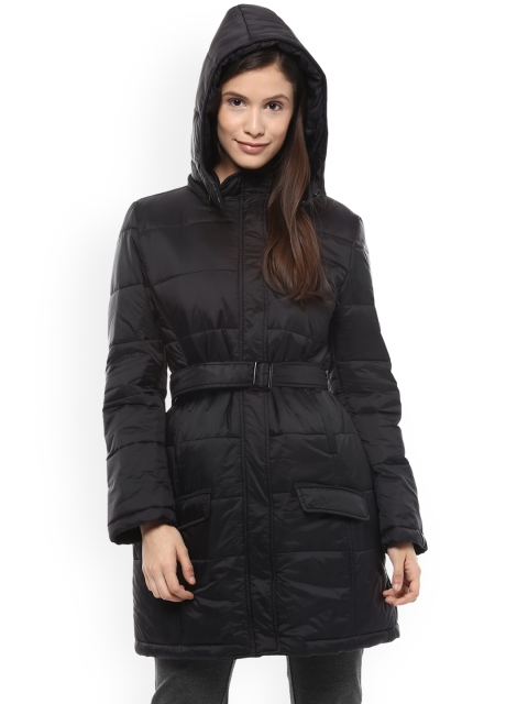 

Allen Solly Woman Black Solid Puffer Jacket
