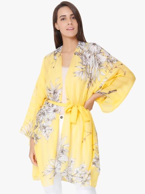 

Yellow Printed Blouse