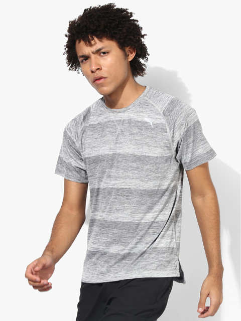 

Energy S S Grey Running Round Neck T-Shirt