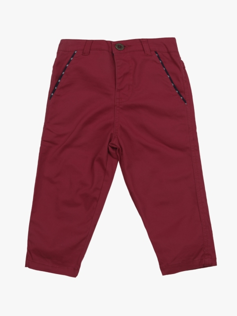 

Maroon Regular Fit Trouser