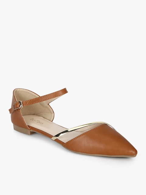 

Tao Paris Women Tan Brown Flats
