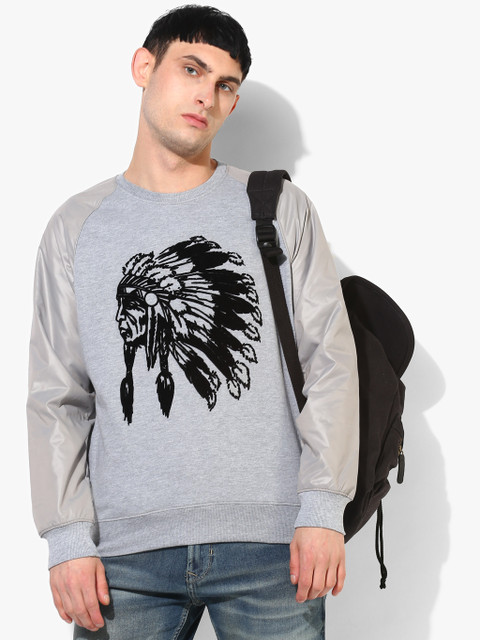 

Grey Graphic Sweatshirt