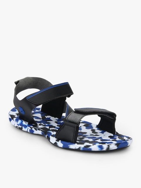 

Camouflage Microfiber Black Sandals