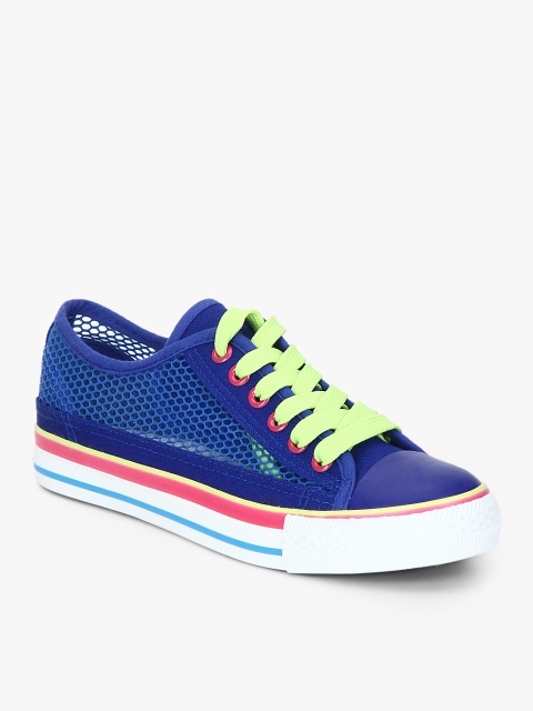

Carlton London Women Blue Sneakers