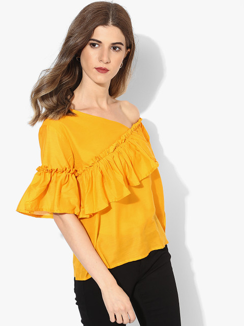 

Mustard Yellow Solid Blouse