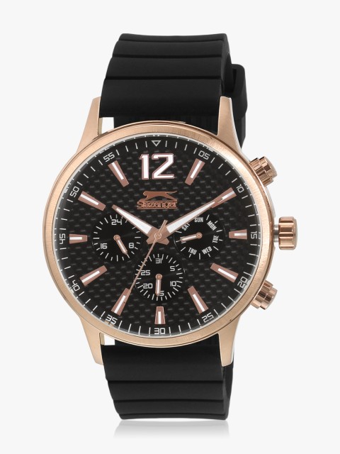 

Slazenger Men Black Analogue Chronograph Watch SL.9.6022.2.02