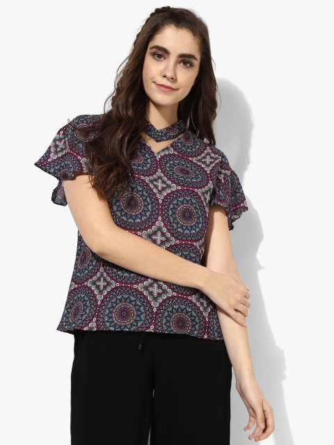 

Multicoloured Printed Blouse, Multi